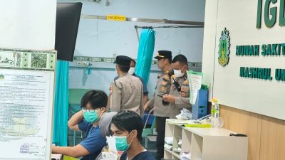 Diduga Hirup Gas Bocor, 19 Buruh PT BMI Lamongan Dilarikan ke Rumah Sakit