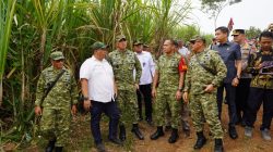 Pangdam V/Brawijaya Tinjau Lokasi Pembangunan Brigif dan Yonif Teritorial di Mojowarno