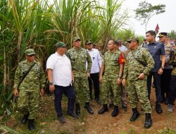 Pangdam V/Brawijaya Tinjau Lokasi Pembangunan Brigif dan Yonif Teritorial di Mojowarno