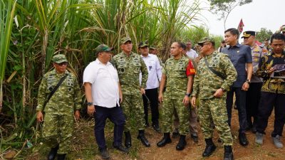 Pangdam V/Brawijaya Tinjau Lokasi Pembangunan Brigif dan Yonif Teritorial di Mojowarno