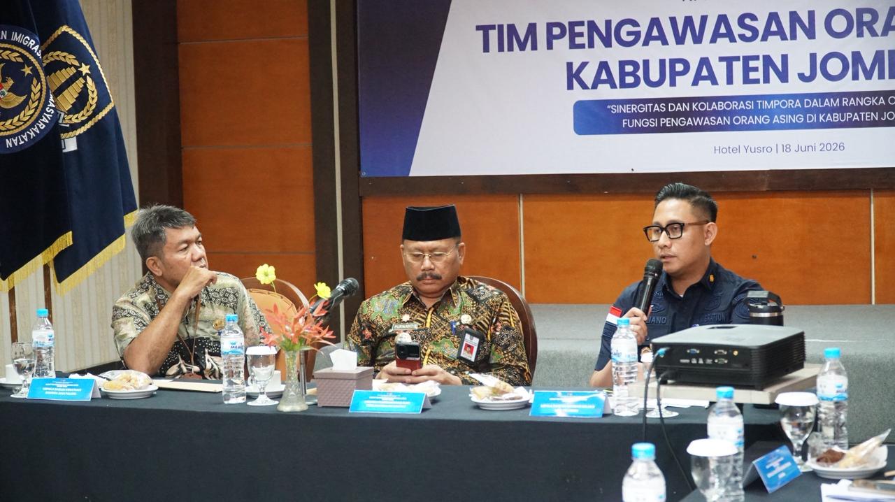 TIMPORA Jombang Perkuat Pengawasan WNA, Imigrasi Kediri Dorong Pertukaran Informasi yang Cepat dan Akurat