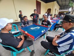 Kapolres Jombang Cup 2026 Jadi Ajang Adu Strategi 32 Tim Domino se-Jawa Timur