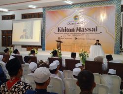 Manfaatkan Libur Sekolah, Ponpes Gadingmangu Gelar Khitan Massal Gratis untuk 70 Anak
