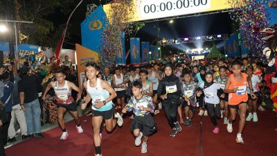 1.850 Runner Ramaikan Bhayangkara Night Run Jombang, Kapolres Sebut Bukti Dukungan Masyarakat untuk Kamtibmas