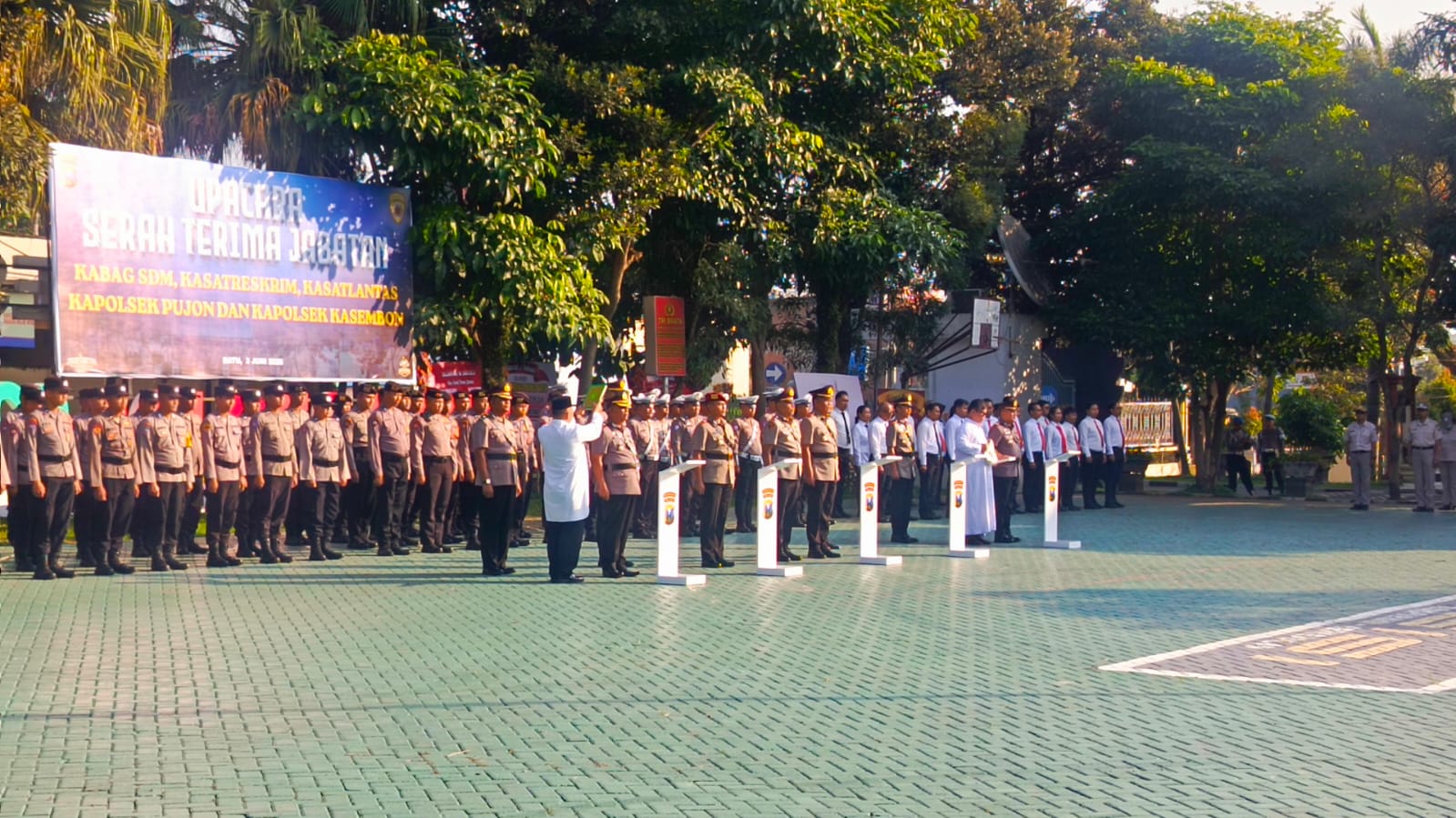 Sejumlah Pejabat Utama Polres Batu Berganti, Kapolres Tekankan Peningkatan Pelayanan dan Profesionalisme