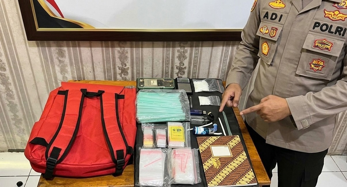 Polres Malang Bongkar Peredaran Sabu di Dampit, Pengedar Diamankan dengan Barang Bukti 44,6 Gram