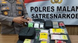 Pengedar Narkoba di Tumpang Dibekuk, Polres Malang Sita Sabu 54 Gram dan 76 Butir Ekstasi
