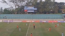 Persikoba Ditahan Imbang Persiharjo 1-1 di Stadion Gelora Brantas