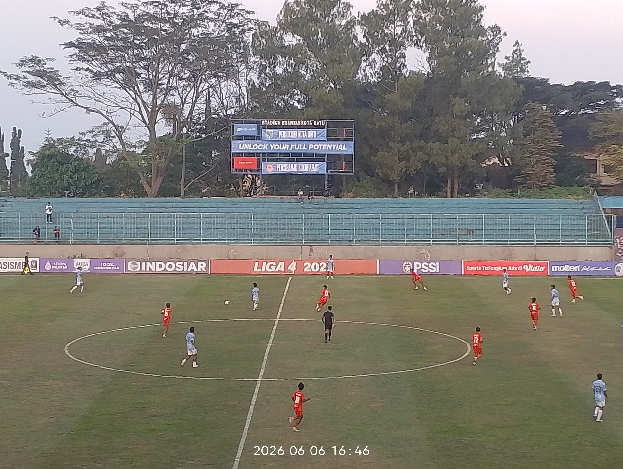 Persikoba Ditahan Imbang Persiharjo 1-1 di Stadion Gelora Brantas