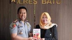Kapolres Batu Terima Kunjungan Silaturahmi Irjen Pol (Purn) Dr. Juansih
