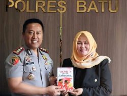 Kapolres Batu Terima Kunjungan Silaturahmi Irjen Pol (Purn) Dr. Juansih