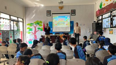 Satresnarkoba Polres Batu Edukasi Bahaya Narkoba kepada Siswa SD