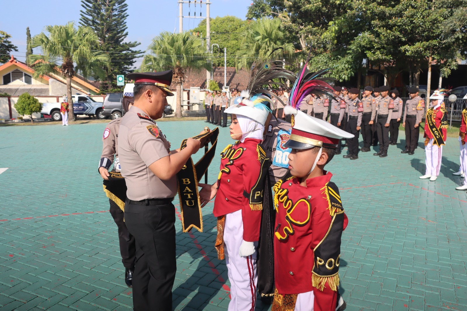 Kapolres Batu Kukuhkan Polisi Cilik, Siap Wakili Kota Batu di Ajang Tingkat Provinsi
