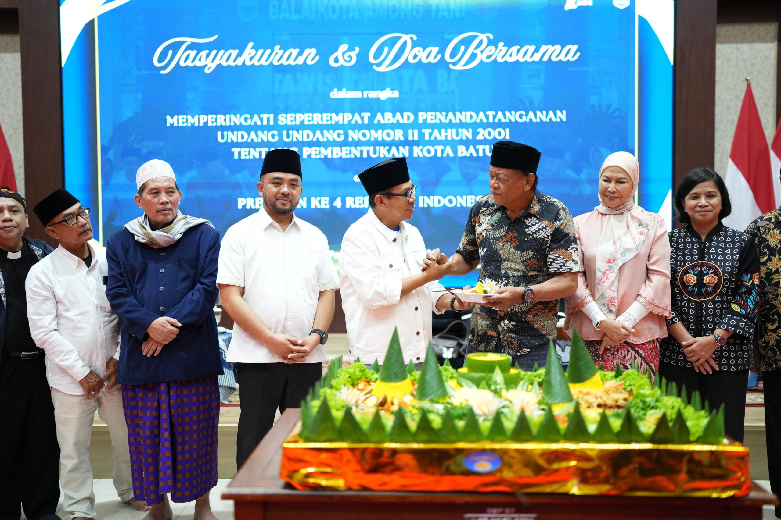 Peringati 25 Tahun Kota Batu, Wali Kota Ajak Warga Teruskan Semangat Para Pendiri