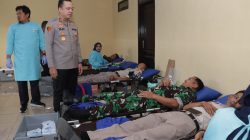 Semangat Kemanusiaan Warnai Donor Darah Hari Bhayangkara ke-80 di Polres Malang
