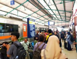 Arus Balik Libur Panjang Meningkat, Stasiun Kediri Layani Lebih dari 13 Ribu Penumpang