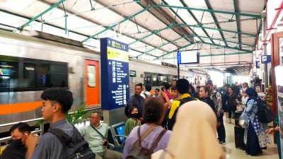 Arus Balik Libur Panjang Meningkat, Stasiun Kediri Layani Lebih dari 13 Ribu Penumpang