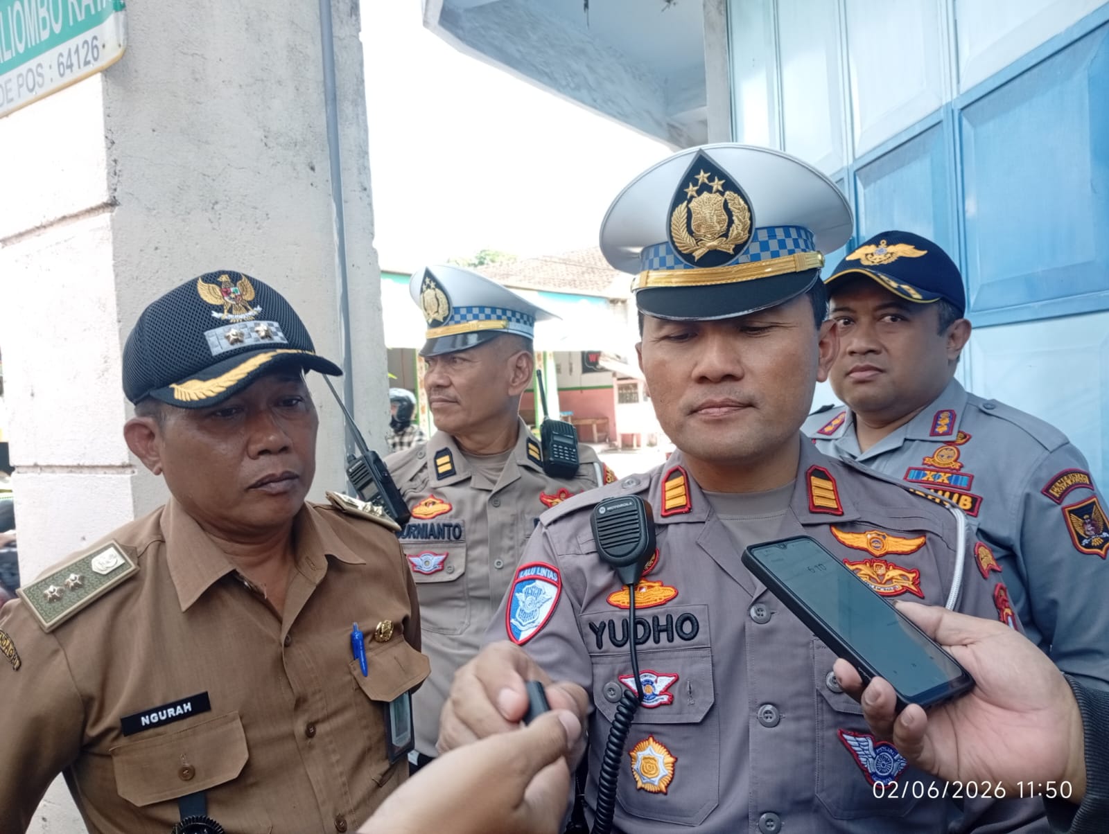 Penutupan Jembatan Kaliombo Selama Tujuh Bulan, Satlantas Kediri Kota Siapkan Rekayasa Lalu Lintas