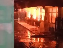 Diduga Korsleting Listrik, Kantor PTSP dan Ruang Kepala MTsN 1 Kediri Terbakar