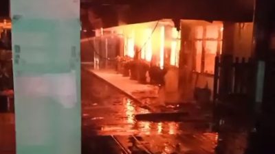 Diduga Korsleting Listrik, Kantor PTSP dan Ruang Kepala MTsN 1 Kediri Terbakar