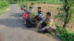 Bhabinkamtibmas Desa Puhrubuh Perkuat Sinergi dengan Kelompok Tani