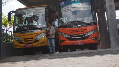 Di Tengah Kenaikan Harga BBM, Operasional Bus Sekolah Tulungagung Dipastikan Tetap Berjalan