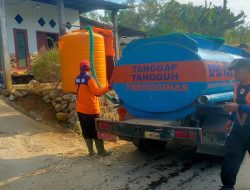 BPBD Kabupaten Kediri Siagakan Truk Tangki dan Tandon Air Hadapi Kemarau Panjang
