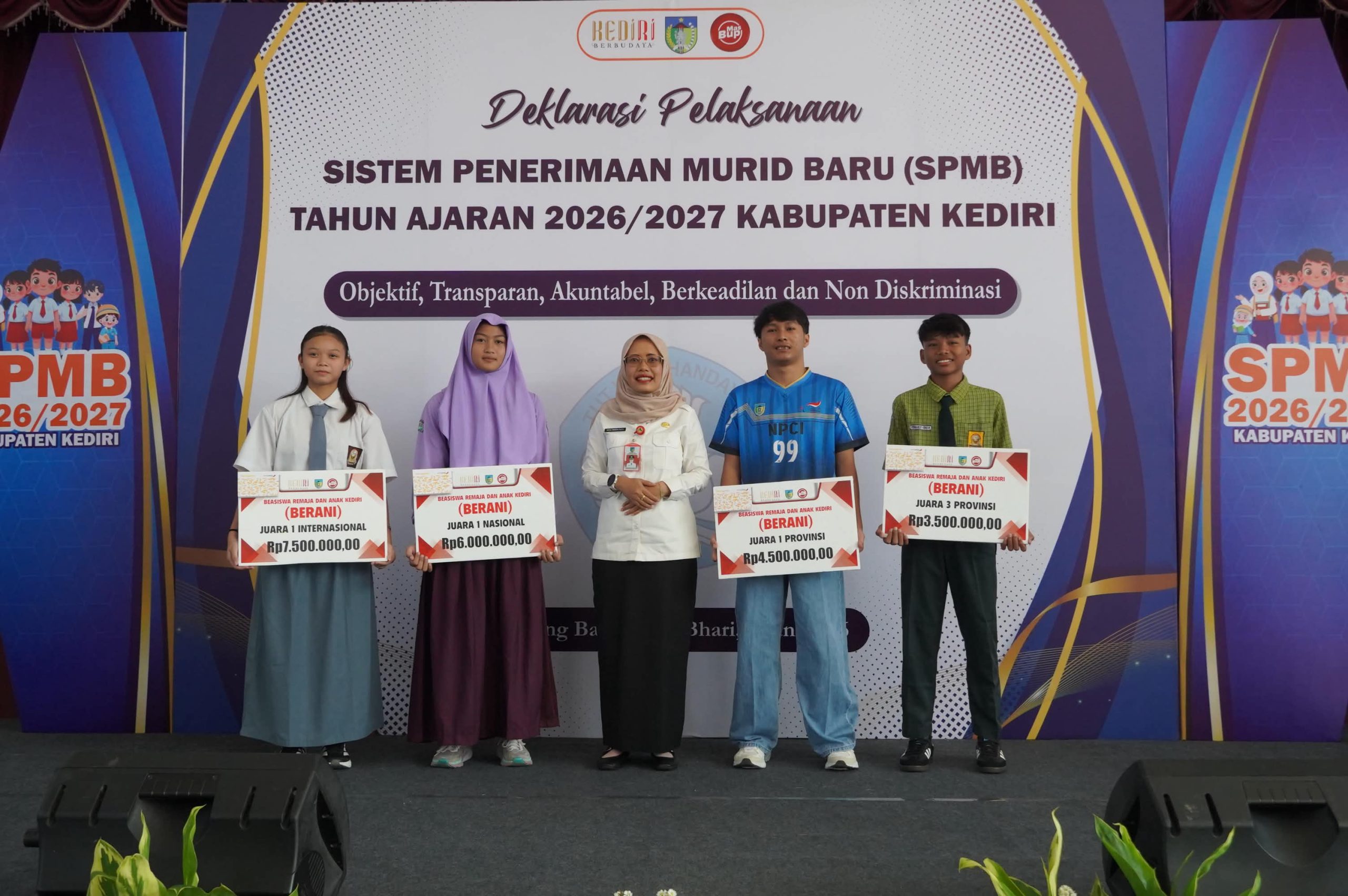 KONI Kabupaten Kediri Apresiasi Pemkab atas Pemberian Beasiswa bagi Pelajar Berprestasi di Bidang Olahraga