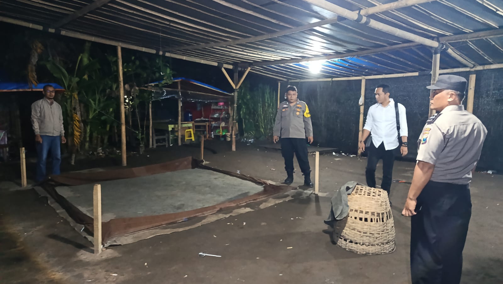 Gerak Cepat Tindak Dugaan Sabung Ayam, Polsek Garum Langsung Bubarkan Lokasi