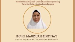Jamaah Haji Asal Jombang Kembali Wafat di Tanah Suci, Total Tiga Orang Meninggal