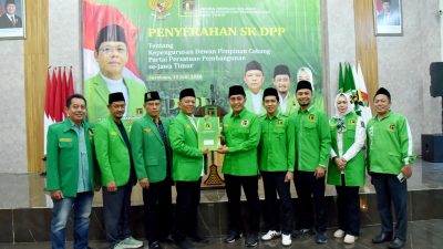 SK Ketua DPC PPP Jombang Resmi Diserahkan, Gus Farid Nahkodai Partai Periode 2026–2031