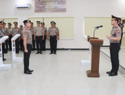Gerbong Mutasi Polres Nganjuk Bergulir, Sejumlah PJU dan Kapolsek Resmi Berganti