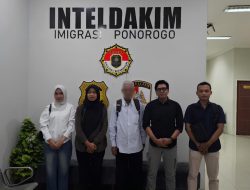 WNA Malaysia Terpidana Kasus Keimigrasian Dideportasi, Imigrasi Ponorogo Tegaskan Tak Ada Toleransi