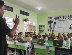 Sebanyak 30 Siswa SMPN 4 Jombang Ikuti Pelatihan Jurnalistik dan Podcast Bersama IJTI