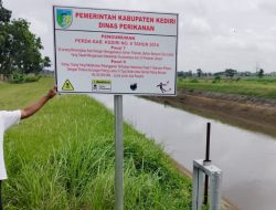 Dinas Perikanan Kabupaten Kediri Gencarkan Sosialisasi Larangan Setrum dan Bom Ikan