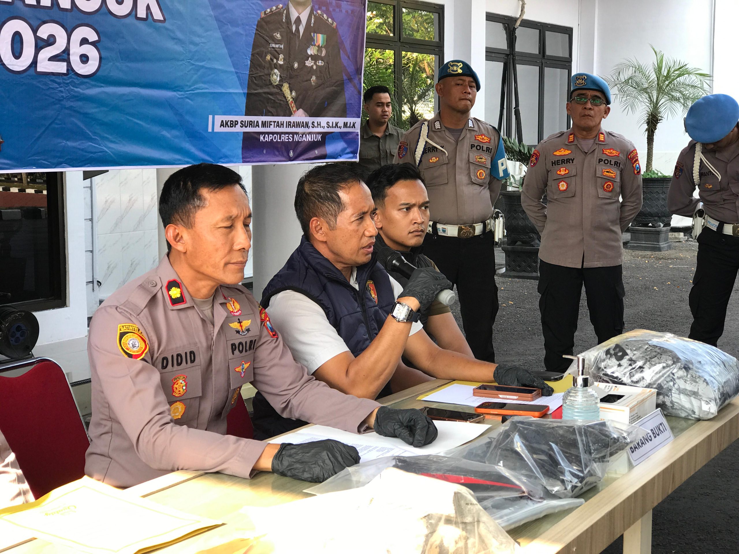 Polres Nganjuk Amankan 14 Terduga Pelaku Pengeroyokan yang Tewaskan Seorang Remaja