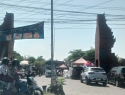 Libur Long Weekend, Kawasan Simpang Lima Gumul Dipadati Wisatawan