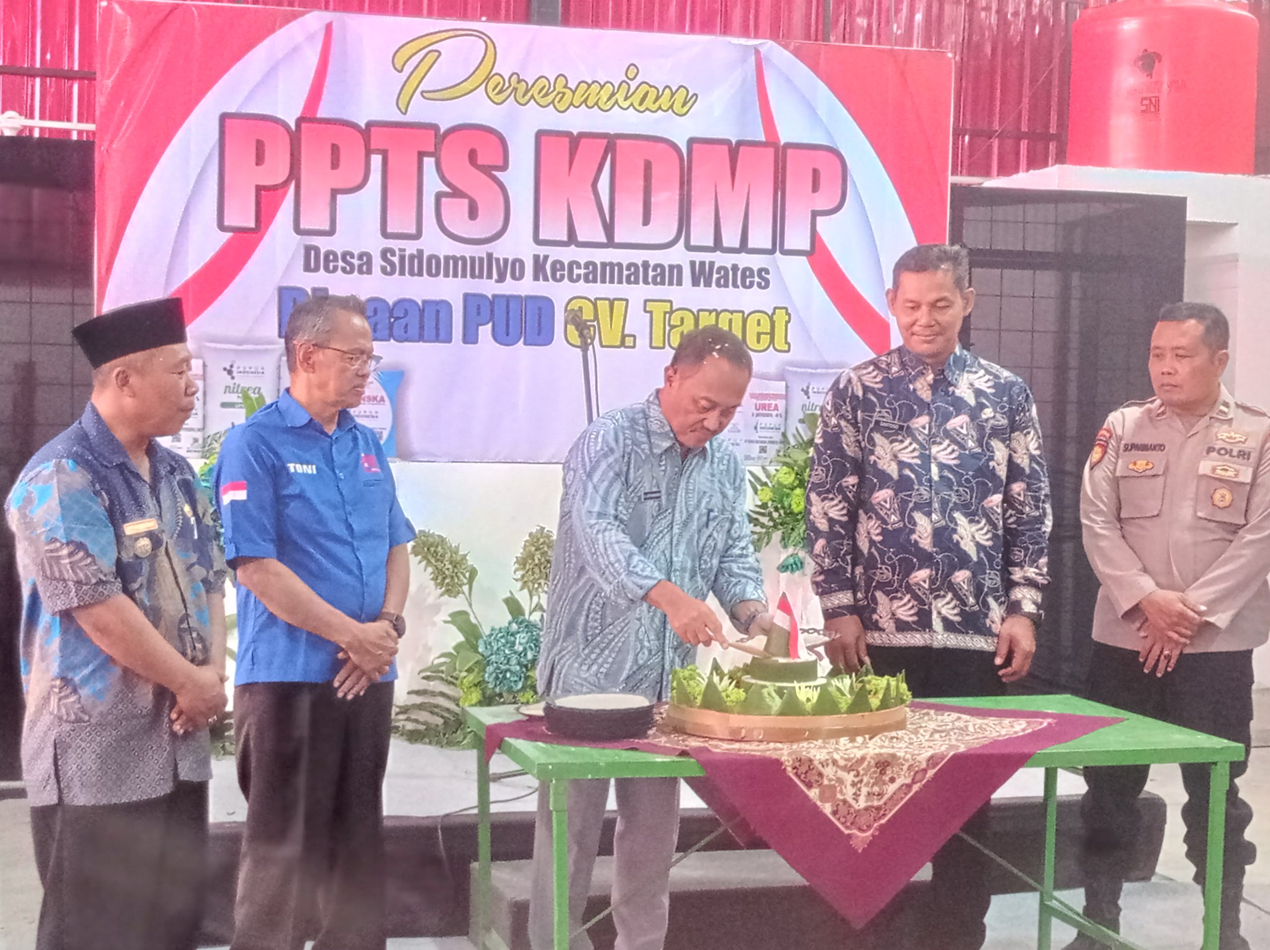 Lutfi Hadiri Peresmian PPTS KDMP Desa Sidomulyo, Dorong Kemudahan Akses Pupuk bagi Petani