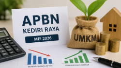 Realisasi APBN Kediri Raya Melemah Namun Pembiayaan UMKM Justru Melonjak, Ini lnfonya