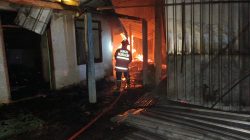 Bakar Sampah di Dekat Kandang, Rumah dan Kandang Ternak di Tulungagung Dilalap Api