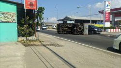 Truk Terguling di Jalur Tulungagung–Trenggalek, Sopir Dilarikan ke RS