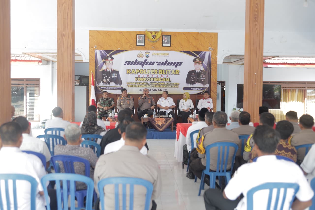 Kapolres Blitar Kunjungi Polsek Jajaran, Tekankan Peningkatan Pelayanan dan Kepercayaan Masyarakat