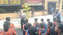 Satlantas Polres Blitar Tanamkan Budaya Tertib Lalu Lintas Melalui Program Polisi Sahabat Anak