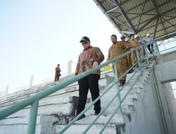 Bupati Kediri Mas Dhito Pastikan Pengerjaan Atap Stadion Gelora Daha Jayati Rampung Tahun 2026