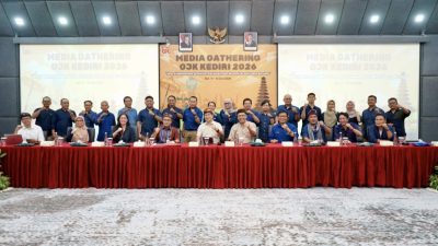 OJK Kediri Perkuat Sinergi dengan Media untuk Dukung Literasi Keuangan dan Pengembangan Pariwisata
