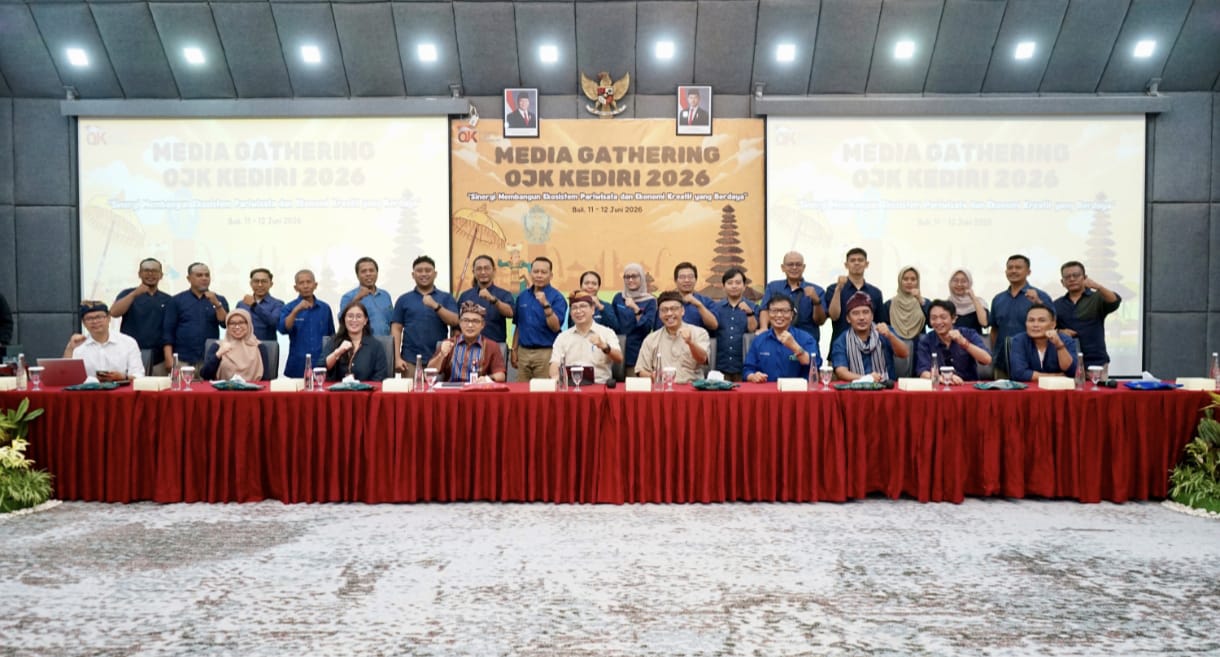 OJK Kediri Perkuat Sinergi dengan Media untuk Dukung Literasi Keuangan dan Pengembangan Pariwisata