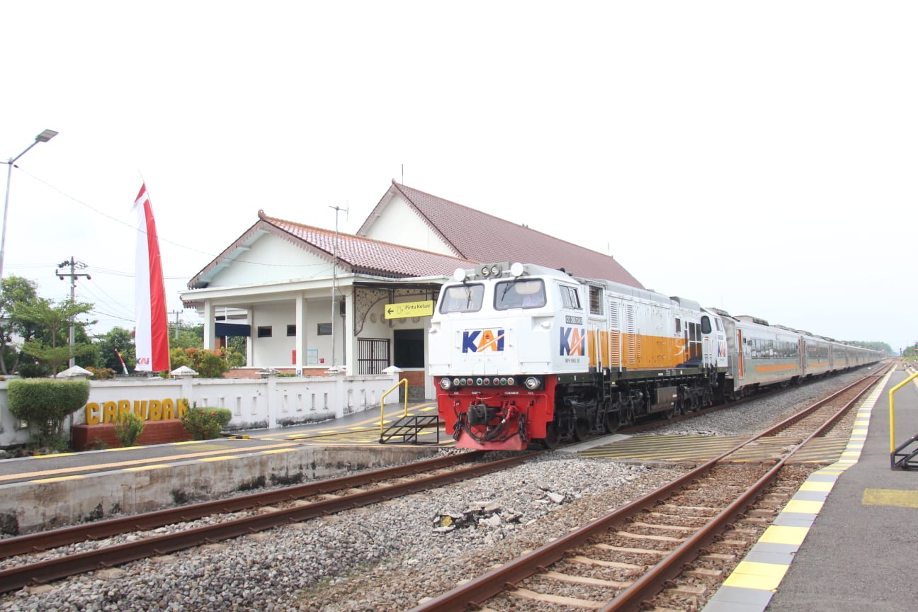 Peningkatan Layanan dan Fasilitas Modern, Stasiun Caruban Perkuat Peran sebagai Pusat Transportasi Kabupaten Madiun