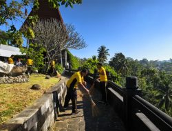 Sambut HUT Bhayangkara ke-80, Polres Blitar Gelar Bakti Religi di Berbagai Tempat Ibadah