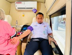 KAI Daop 7 Gelar Donor Darah di Tiga Stasiun, Wujud Kepedulian Sosial bagi Masyarakat