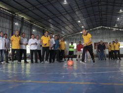 Peringati Hari Bhayangkara ke-80, Polres Blitar Gelar Turnamen Futsal Kapolres Cup Antar Pelajar